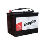 Batería Energizer EN-24R-530 CCA 530 amp, vista lateral con etiqueta blanca y roja detallando la garantía de 36 meses