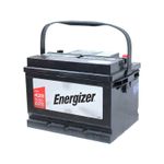 Batería Energizer EN-42R-500 CCA 500 amp, vista frontal en ángulo que muestra el asa superior y etiqueta del producto