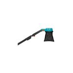 Recolector de frutas cabeza ajustable Combisystem 3115-20 Gardena, vista lateral con cabeza azul y bolsa de malla negra