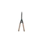 Tijera podar 53 cm mango madera hoja ondulada 230 mm Gardena, vista frontal completa con mangos de madera clara
