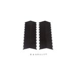 Protector de calor tipo tienda para BBQ 18 Char-Broil, dos piezas negras con perforaciones laterales y kit de tornillería