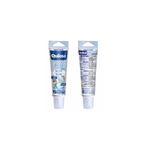 Sellador adhesivo 1000 usos transparente 100 ml Quilosa, vista frontal y posterior del tubo