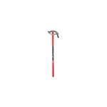 Doblador para tubo EMT Milwaukee de 3/4 pulgadas en aluminio, vista frontal completa con mango rojo y cabeza metálica