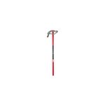 Doblador para tubo EMT 3/4 pulgadas aluminio Milwaukee, vista frontal completa con mango rojo y cabeza metálica