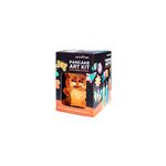 Kit de arte pancake Blackstone, caja negra con ventana transparente que muestra el producto e ilustraciones de colores
