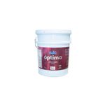 Pintura óptima látex mate verde menta cubeta Modelo, cubeta plástica blanca con etiqueta color vino