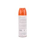 Repelente de insectos Active en aerosol 6 onzas Off!, vista trasera del envase con instrucciones y código de barras
