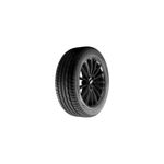 Llanta 265/60R18 Cooper Evolution Sport 110H Cooper, vista diagonal montada sobre rin negro multirradio