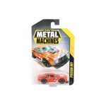 Carros de colección Metal Machines Zuru, empaque individual con vehículo Poison Ivy color naranja y detalles plateados
