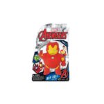Ball stress surtido Marvel Avengers Jarv, pelota antiestrés de Iron Man roja en su empaque con soporte blanco