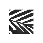 Panel decorativo tipo biombo Akira negro 170 cm Atmosphera, acercamiento al detalle del calado con diseño de hojas