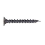 Tornillo concreto 8x1-5/8 Hillman, vista lateral completa del tornillo en color gris metálico