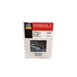 Tornillo para metal arandelado PB 8 x 1-5/8 1 lb Hillman, en su caja blanca con ventana transparente y tornillos adentro