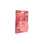 Pera rana cadena 3 pulgadas rojo Ace, producto en empaque blíster con cadena de acero inoxidable