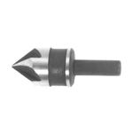 Broca avellanador 5/8 pulgadas Irwin para metal y madera, vista lateral completa de la punta y el vástago