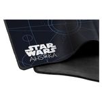 Alfombrilla de mouse XXL Ahsoka Tano Gaming Primus, primer plano del logo de Star Wars y la base antideslizante