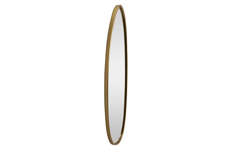 Espejo decorativo 45 x 2.5 x 119 cm Concepts, vista lateral del marco delgado en color dorado