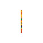 Flotador fideo de espuma sugarcoated 48 6-12 años Bestway, vista frontal del tubo cilíndrico con patrón multicolor