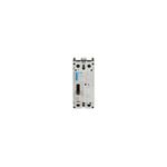Main breaker tipo PDG2 (FD) 2x100A 600V CH Eaton, vista frontal del dispositivo en color gris con interruptor negro