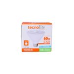 Bombillo PAR30 10 W E27 800 lm 6500 K Tecnolite, empaque frontal blanco y naranja con ilustración del producto