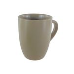Juego de tazas 3 piezas 12 onzas Life Art, vista detallada de una sola taza de color café claro con asa