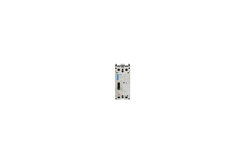 Main breaker tipo PDG2 (FD) 2x60 A 600 V CH Eaton, vista frontal del interruptor eléctrico en color gris y blanco