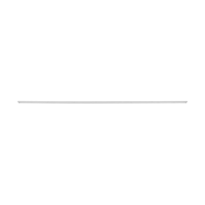 Luminaria lineal LED ultra slim 36 W 3200 lm 127 V 6500 K blanco Tecnolite, vista frontal completa del perfil alargado