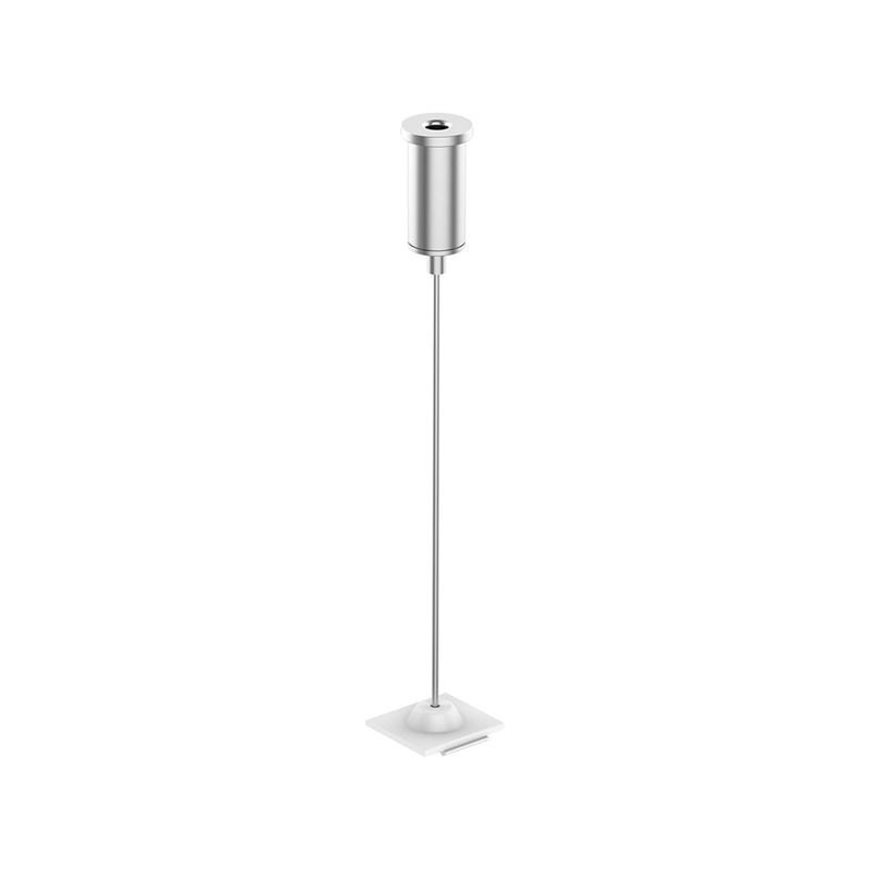 Accesorios para suspender 1 m para lineales LED Ultra Slim blanco Tecnolite, vista frontal del cable y soporte metálico