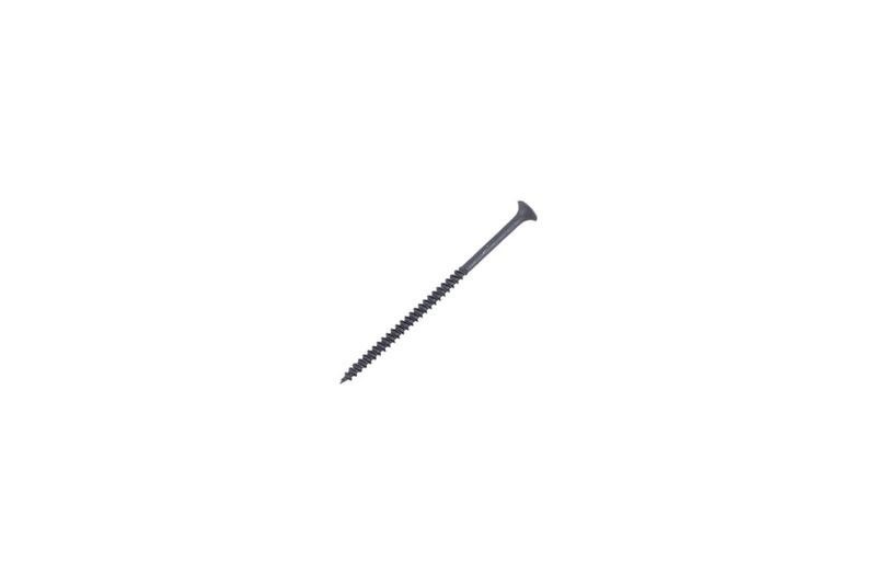 Tornillo gypsum hilo fino negro 8 x 3 pulgadas 100 piezas Fiero, vista lateral detallada de una sola pieza