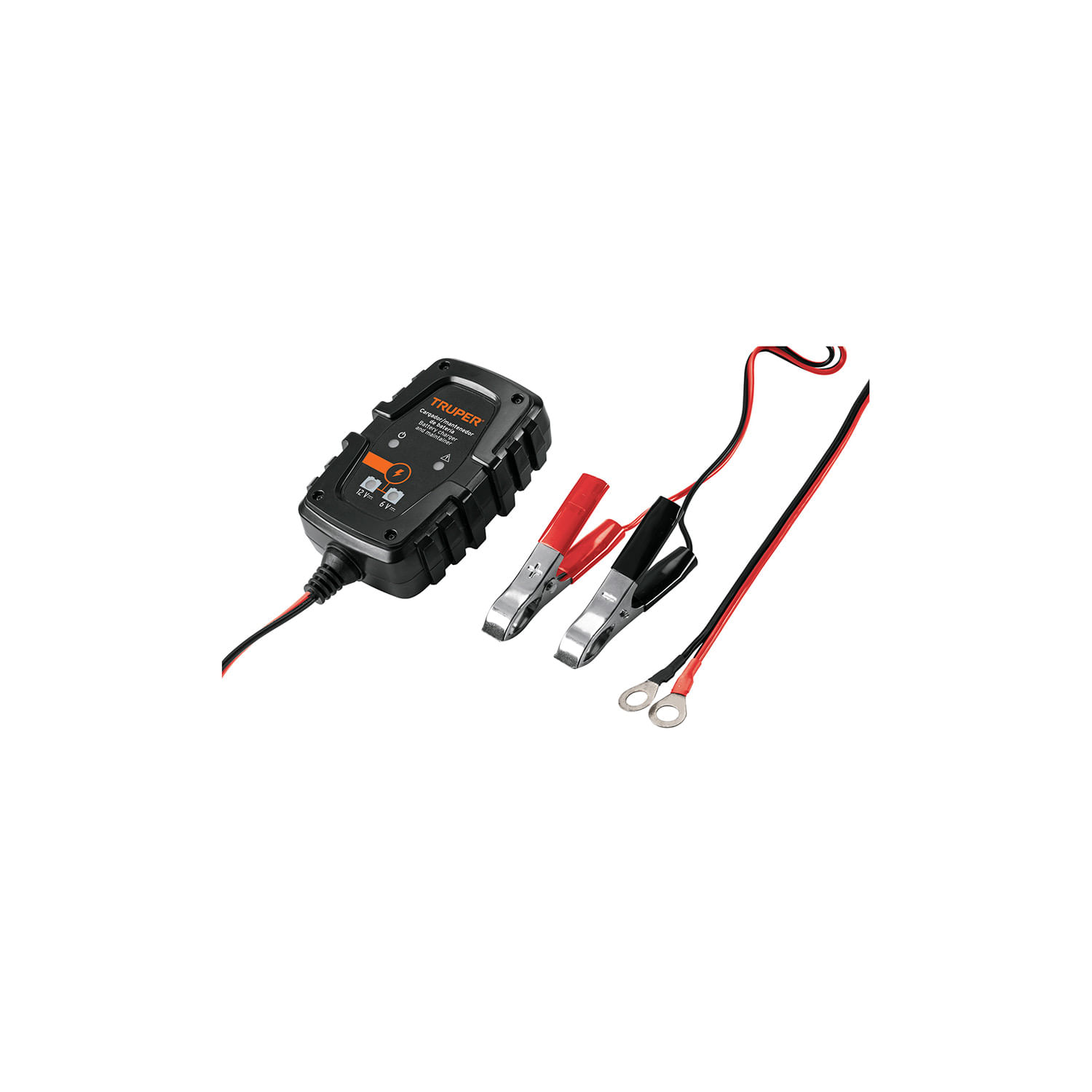 CARGADOR DE BATERIA P/AUTO 6-12V TRUPER
