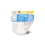 Súper ducha 4 temperaturas sin manguera 127 V 5400 W blanca Fame, vista frontal del producto en su empaque plástico