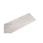 Piso vinílico SPC 18 x 1.22 x 3 mm madera haya SP-008 Sinsa, tabla individual vista desde arriba en ángulo diagonal