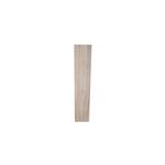 Porcelanato 23 x 120 Bengala camel inout mate madera Stn Cerámica, pieza única vista frontal sobre fondo blanco