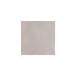 Baldosa 90x90 Momentum Light Gray MT Rect 1A Daltile, vista frontal cuadrada de la pieza en color gris claro mate