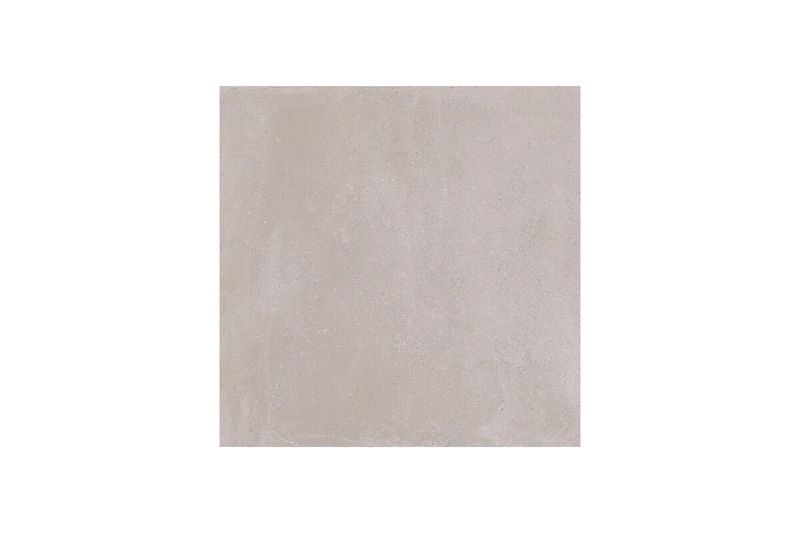 Baldosa 90x90 Momentum Light Gray MT Rect 1A Daltile, vista frontal cuadrada de la pieza en color gris claro mate