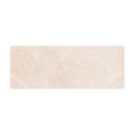 Porcelanato 45x120 Saddle Caliza Mate Porcelanosa, vista frontal de la pieza rectangular con textura pétrea