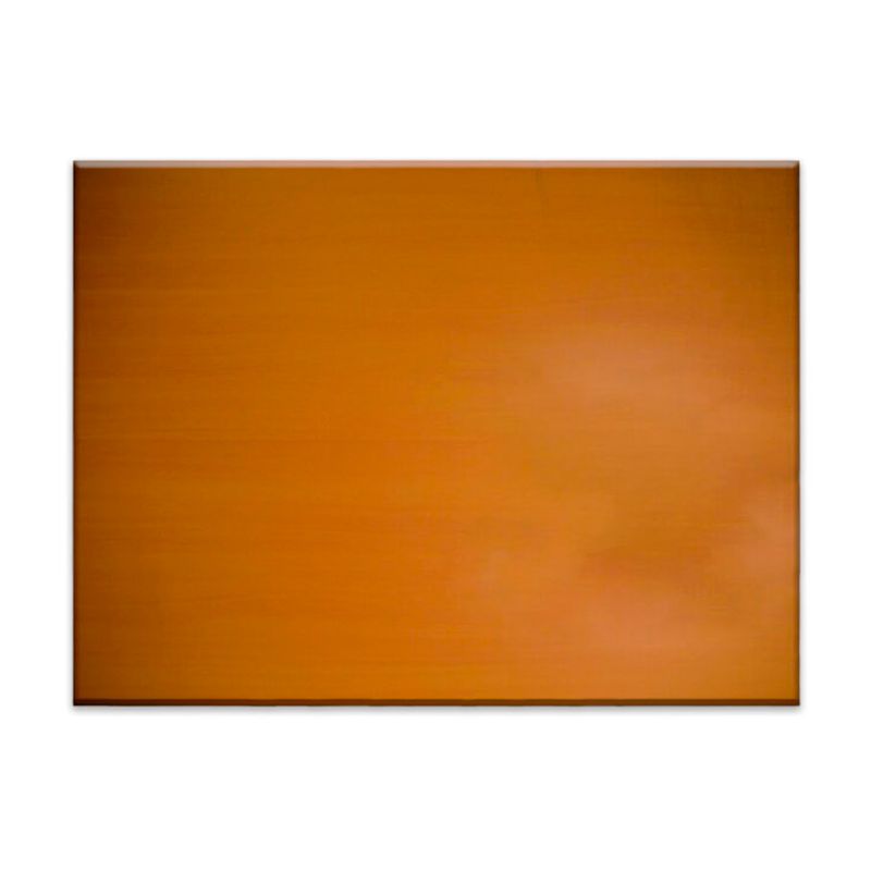 Melamina 6 x 8 x 18 mm COI P053 Sinsa, tablero rectangular de color naranja con acabado liso