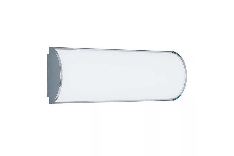 Luminaria pared interior LED 605 lm 37 pulgadas 120-277 V SINSA, vista frontal de la lámpara con difusor blanco opalino