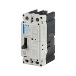 Main breaker tipo PDG2 (FD) 2x225 A 600 V Eaton, vista lateral del interruptor con cuerpo blanco y negro