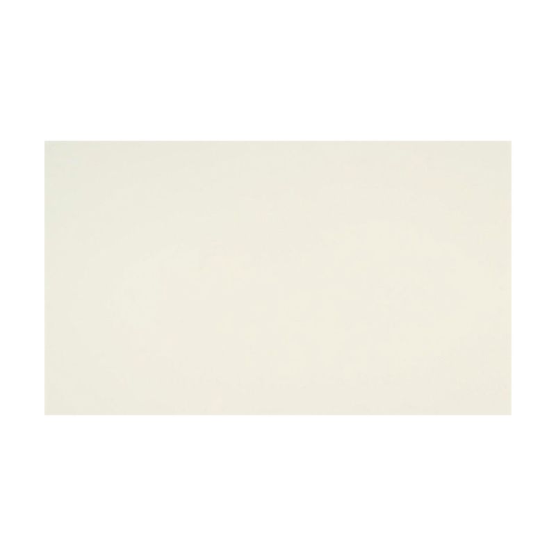 Azulejo Nevada blanco 25x40 brillante interior Porcelanite, vista frontal de la pieza rectangular de color blanco