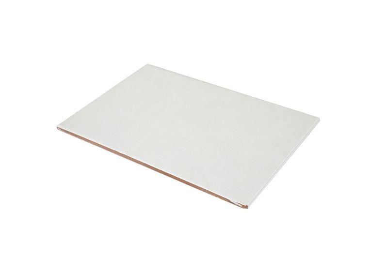 Azulejo Verona 20 x 30 blanco baño Lamosa, pieza única vista desde un ángulo superior lateral