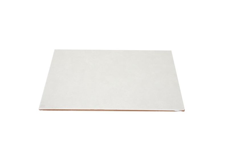 Azulejo Verona 20x30 blanco baño Lamosa, vista frontal de la pieza cerámica rectangular de color blanco
