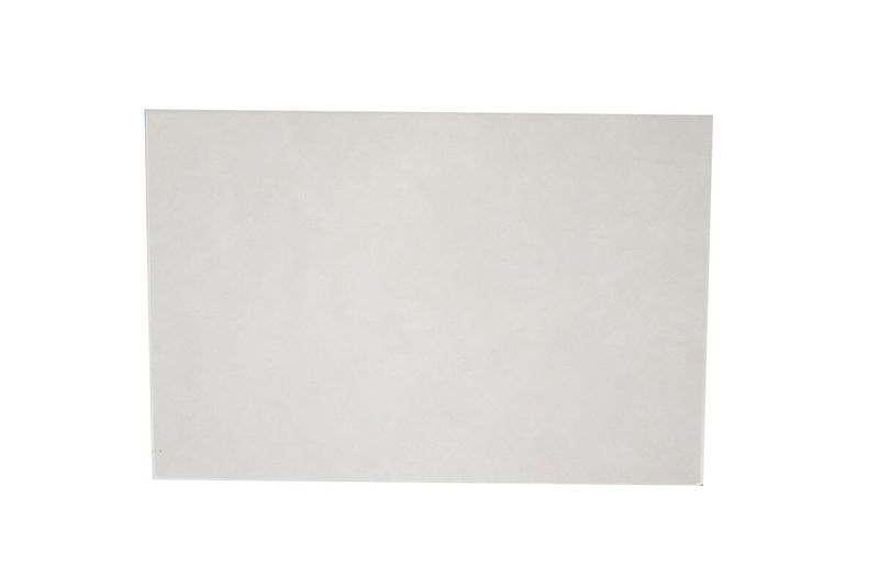 Azulejo Verona 20 x 30 blanco baño Lamosa, pieza rectangular única vista frontal sobre fondo blanco
