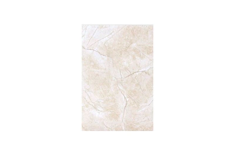 Azulejo Caristo 20 x 30 beige baño Lamosa, vista frontal de la pieza individual con vetas naturales estilo mármol