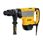 Rotomartillo SDS eléctrico DeWALT de 1-7/8 pulgadas SDS Max, vista lateral completa del equipo amarillo y negro