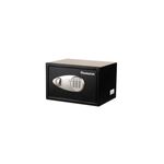 Caja de seguridad digital Sentry Safe de 0.5 pies cúbicos, color negro con teclado numérico y cerradura plateada