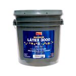 Base látex 3000 deep mate estándar Sur, cubeta plástica gris con etiqueta azul y amarilla