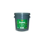 Base látex Goltex 1000 Sur cubeta pastel mate superior Sur, vista frontal de la cubeta gris con etiqueta verde