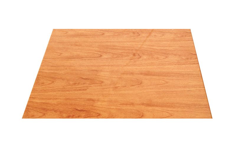 Tablilla plástica 5.90 x 0.20 m 6 mm Canela Canet, vista frontal de la superficie con acabado de vetas de madera