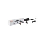 Luminaria spot sobreponer LED Hanii 18 W 1520 lm 15000 h 100-240 V negro Tecnolite, junto a su caja blanca de empaque